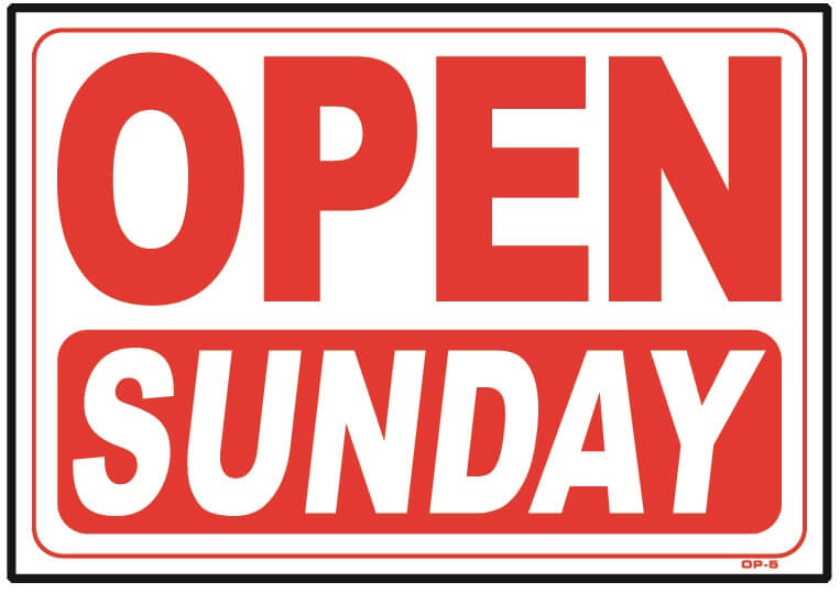 Sunday Open